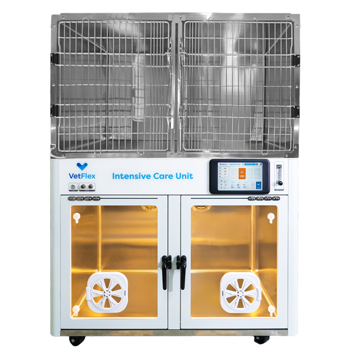 VetFlex Hybrid Stack ICU Oxygen Cage