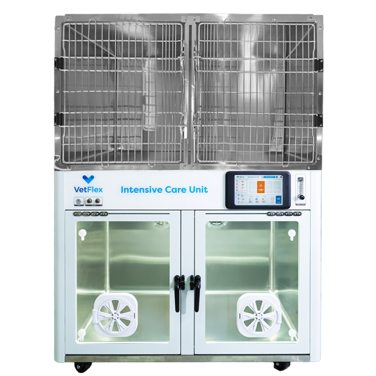 VetFlex Hybrid Stack ICU Oxygen Cage